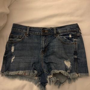Jean shorts